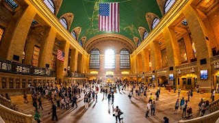 Walking Tour of Grand Central Terminal — New York City 【4K】🇺🇸 [upl. by Eintroc509]