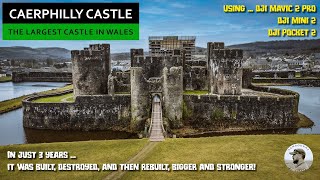 Caerphilly Castle  The Largest in Wales 2nd in Britain [upl. by Llerrud503]