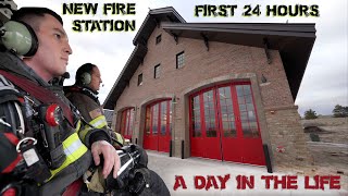 First 24 Hours in a New Fire Station  A Day in the Life [upl. by Larimor]