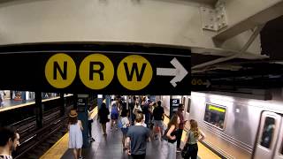 ⁴ᴷ The Busiest NYC Subway Station Times Square–42nd StreetPort Authority Bus Terminal [upl. by Ruamaj]