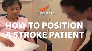 How To Position A Stroke Patient [upl. by Ahsirk]