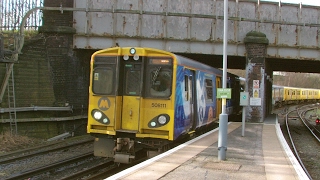 Half an Hour at 216  Birkenhead North Station 1022017  Class 507 508 terminus [upl. by Neelrak458]